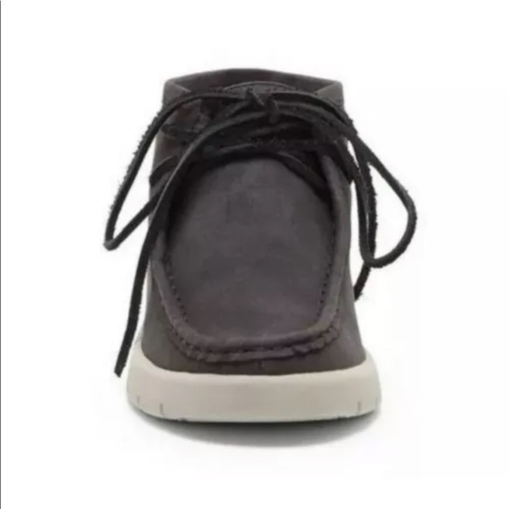 Lucky Brand chukka boots sz 7 black dark gray new suede ankle